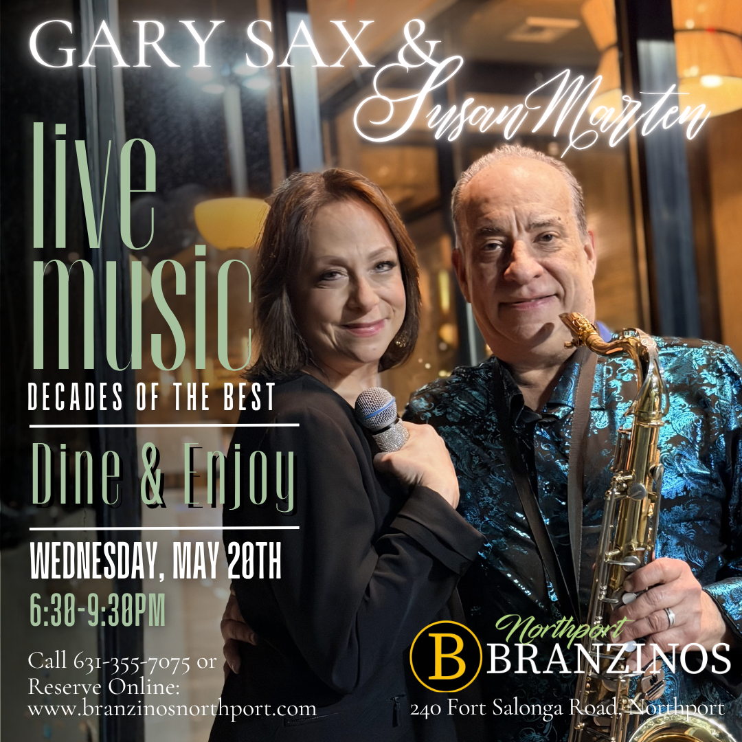 NORTHPORT Gary Sax – Live Music – Branzinos Northport